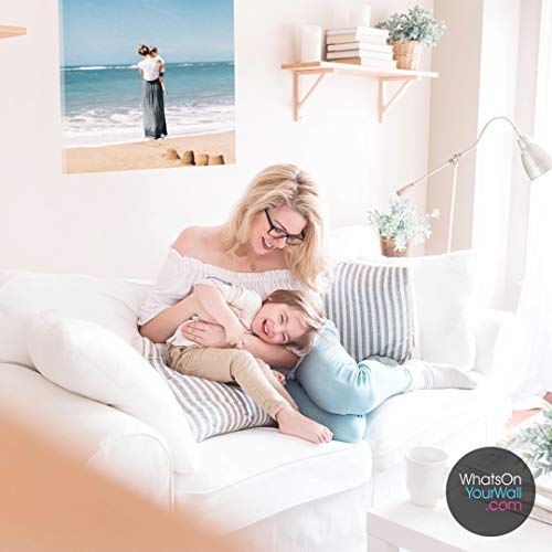 Photo Canvas Your Image | Framed Canvas Prints from Photos | Personalised Family Picture Photo Print Wall Art | Customise Your Photo for Perfect Picture for Living Room Kitchen Ready to Hang