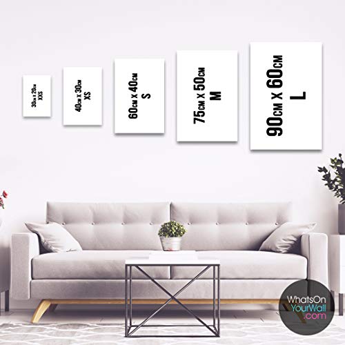 Photo Canvas Your Image | Framed Canvas Prints from Photos | Personalised Family Picture Photo Print Wall Art | Customise Your Photo for Perfect Picture for Living Room Kitchen Ready to Hang