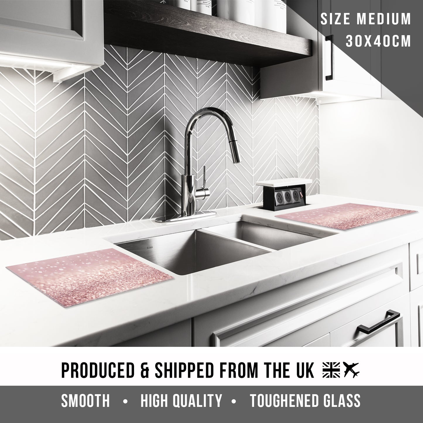 Glass Chopping Board For Kitchen