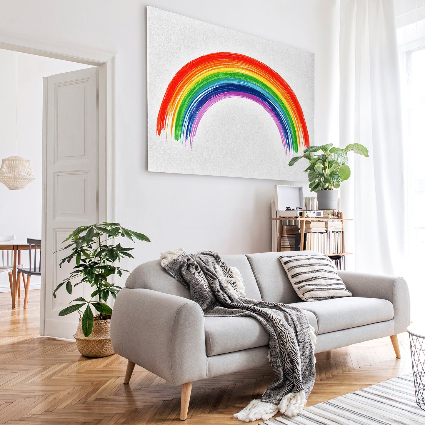 Colourful Rainbow Canvas Prints