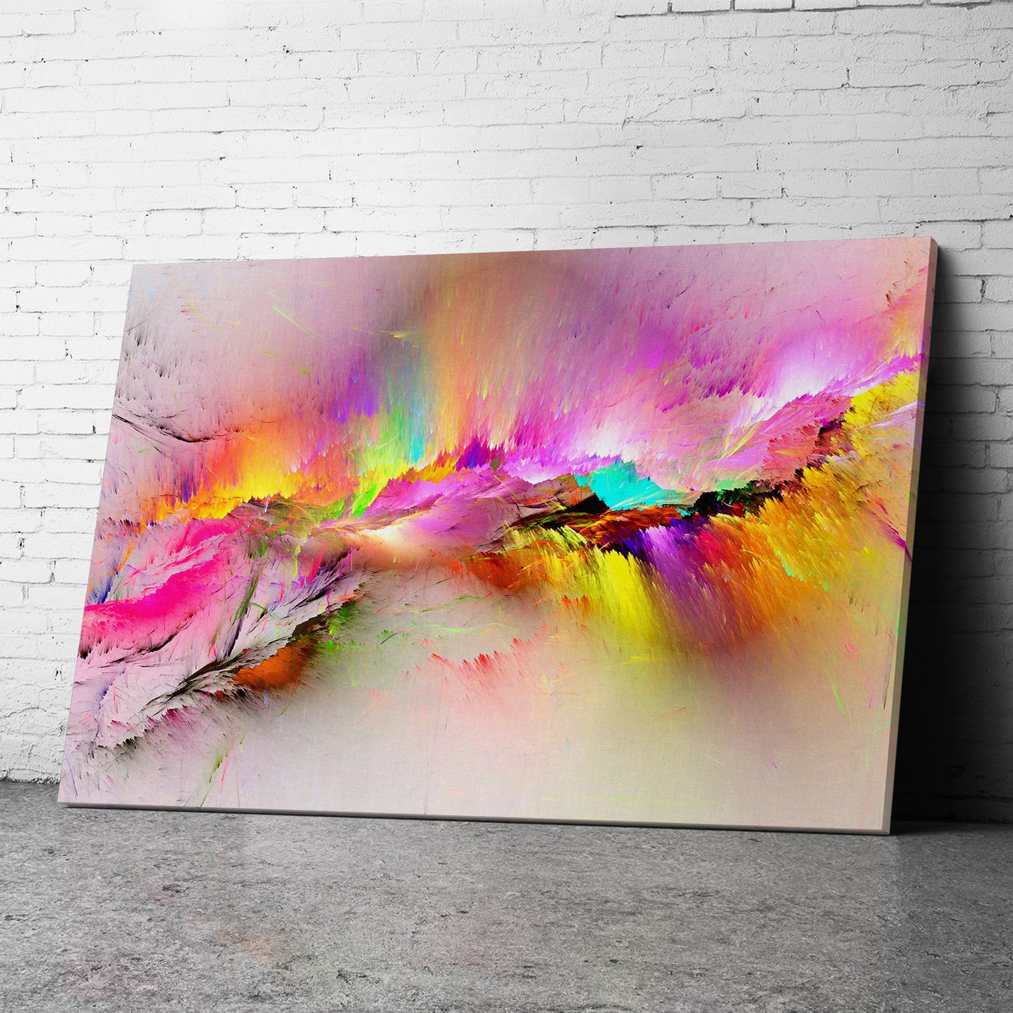 Canvas Wall Art Abstract Pink Canvas Prints