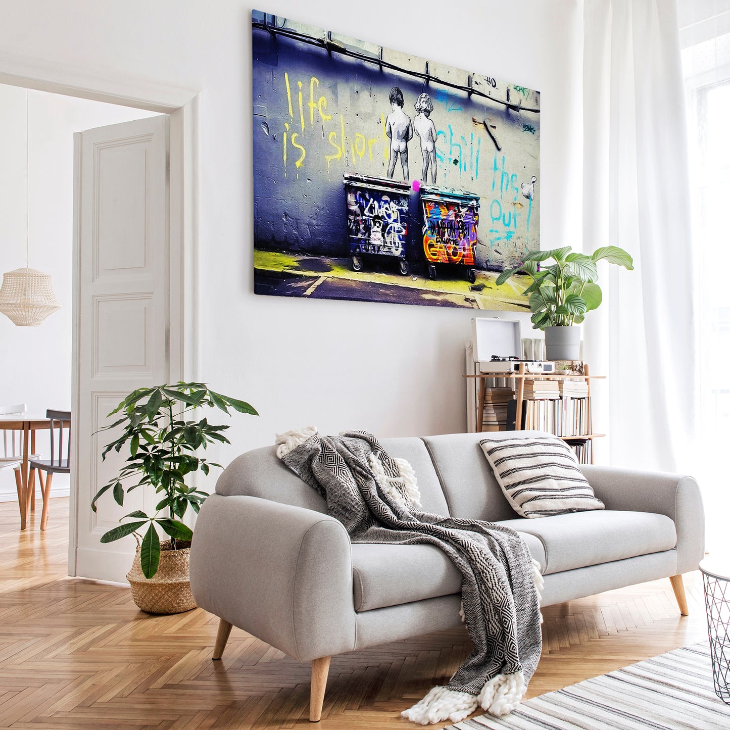Banksy Canvas Wall Art