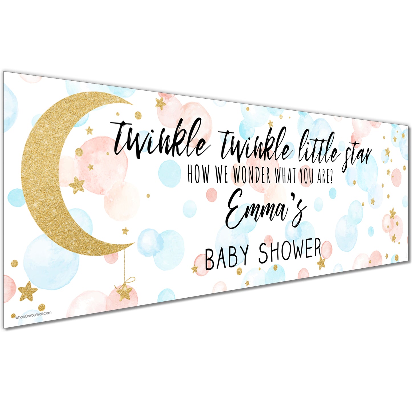 personalised birthday banner