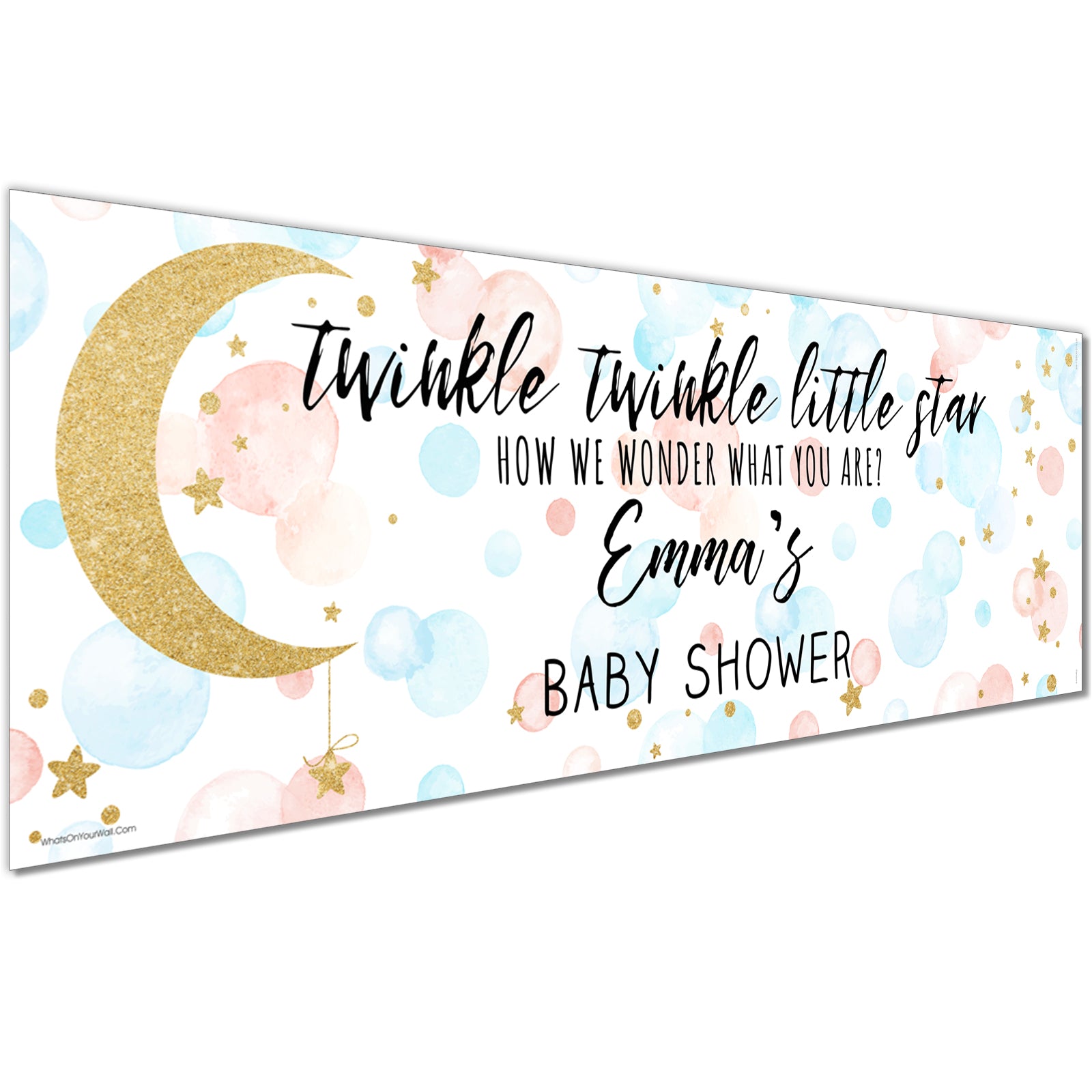 personalised birthday banner