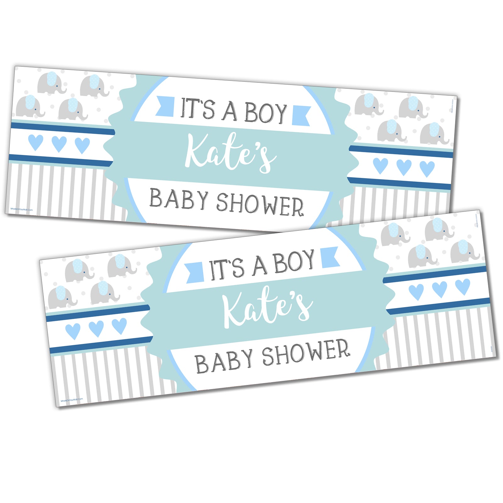 happy birthday banner personalised