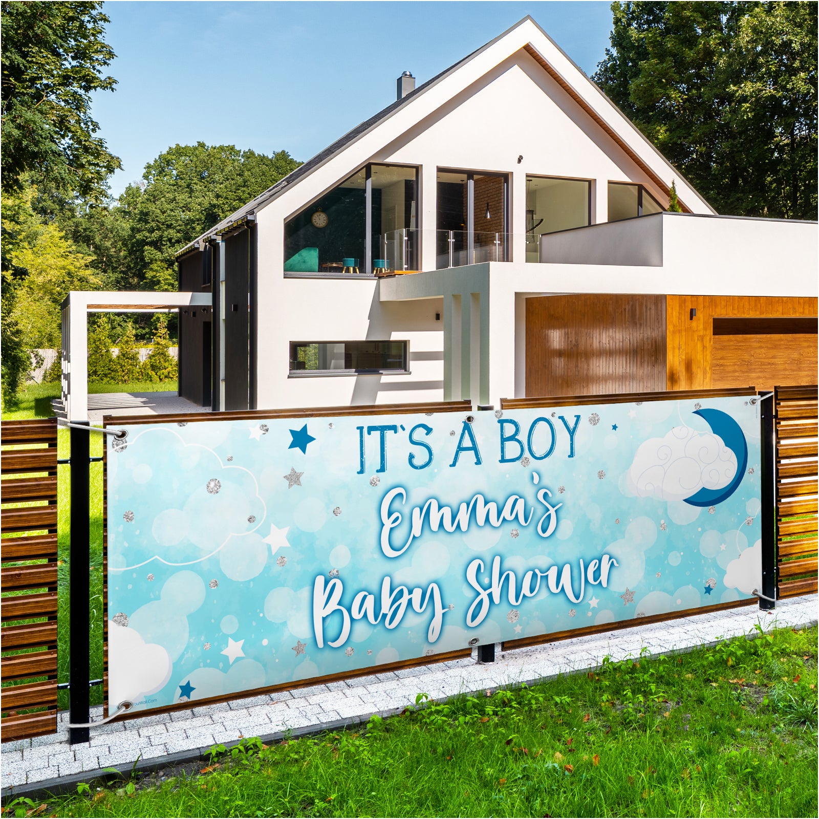 birthday personalised banner