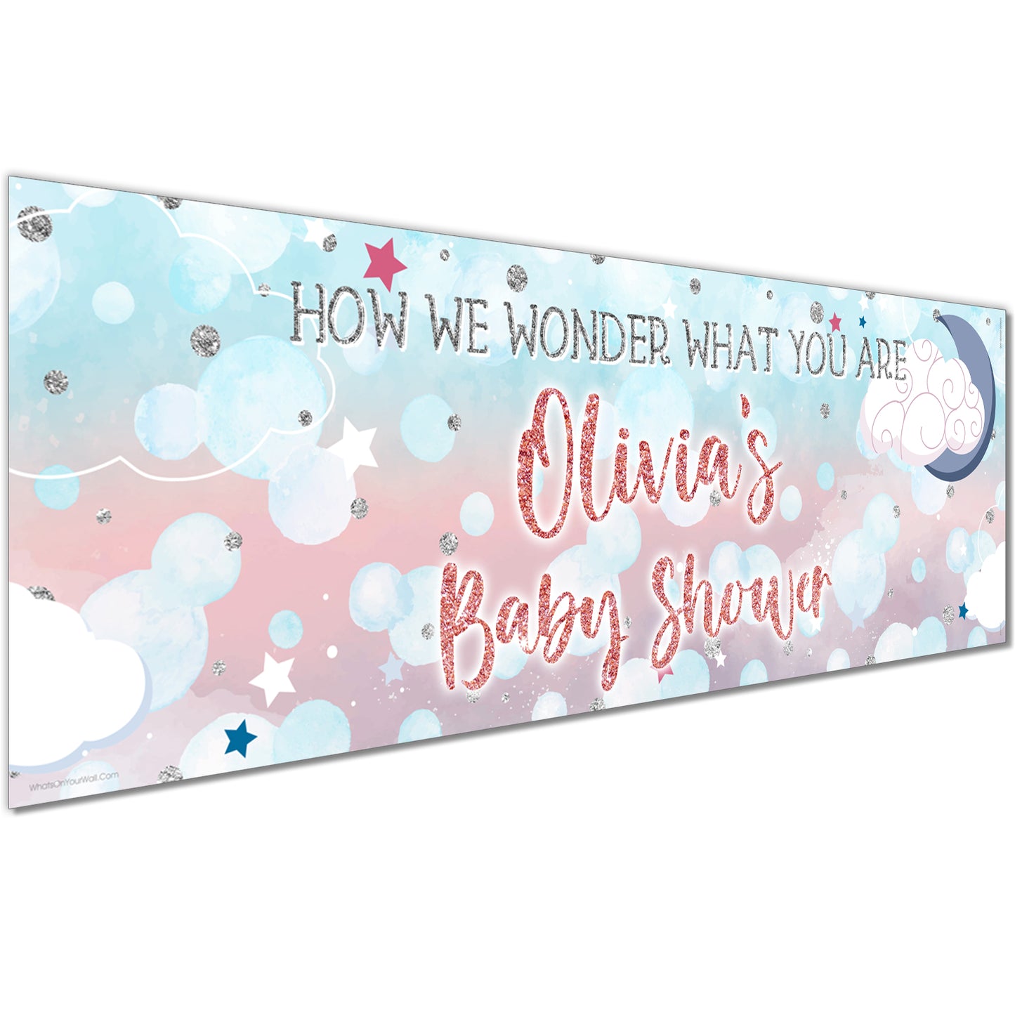birthday banner personalised