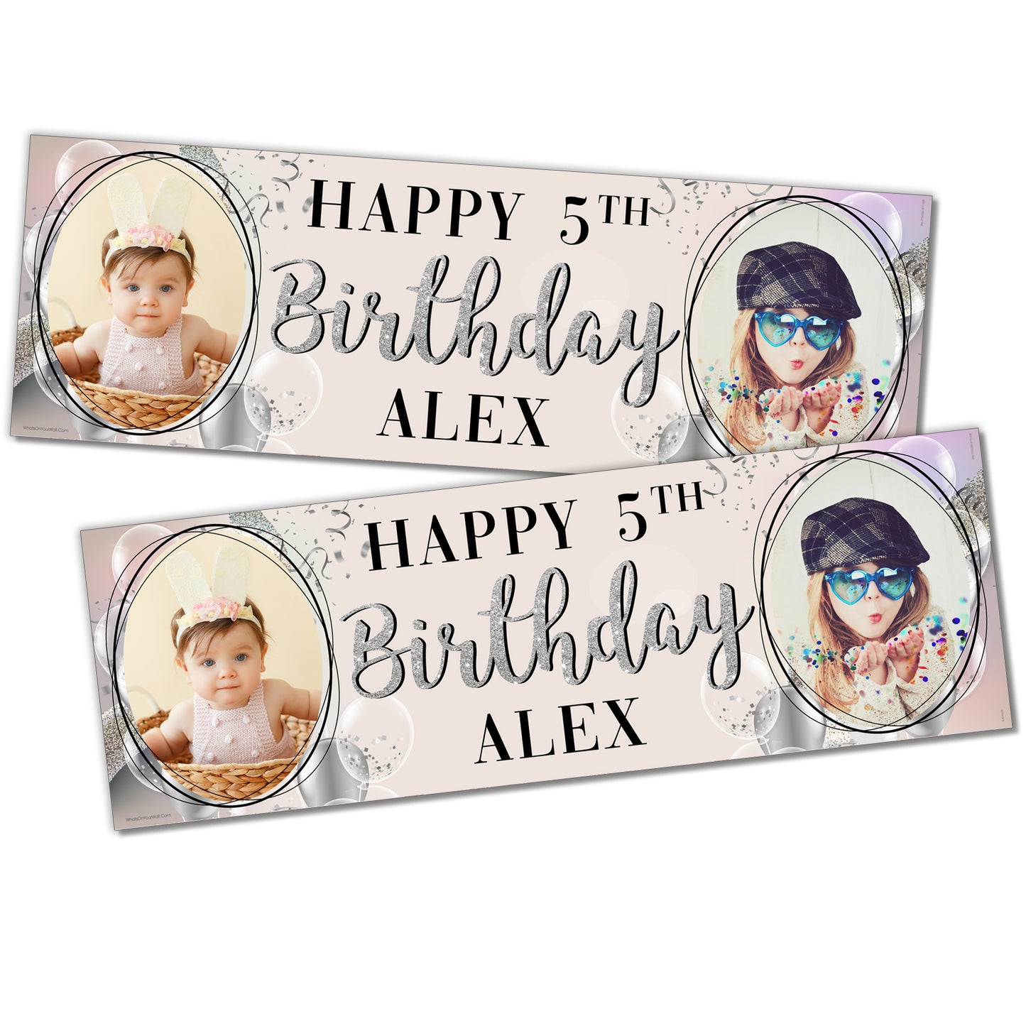 Personalised Birthday Banners
