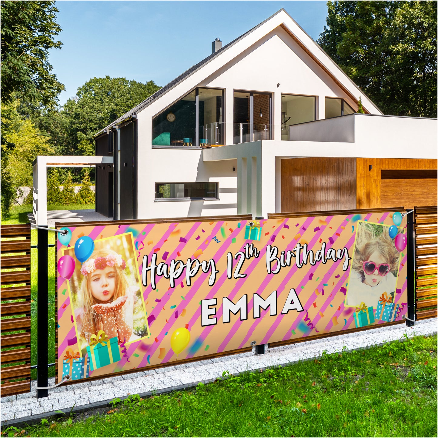 personalised birthday bunting