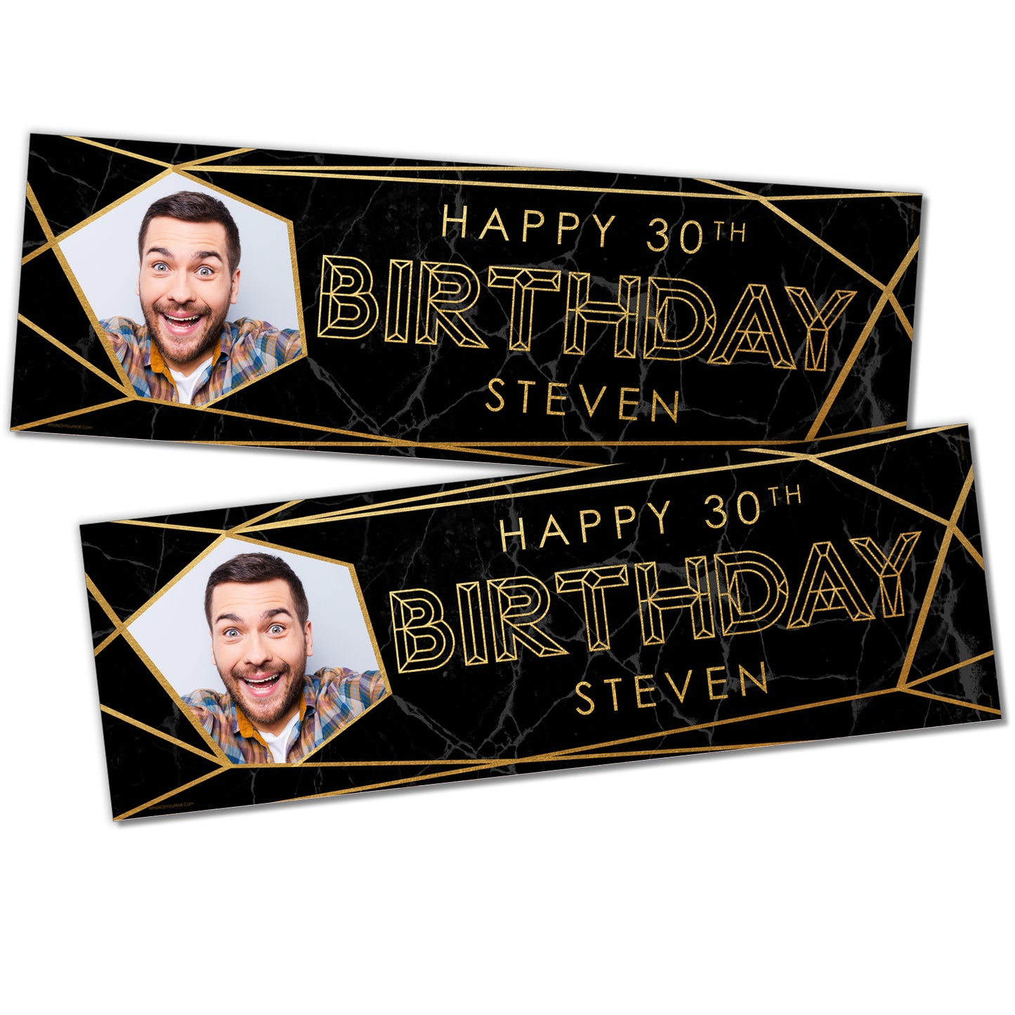 personalized birthday banner