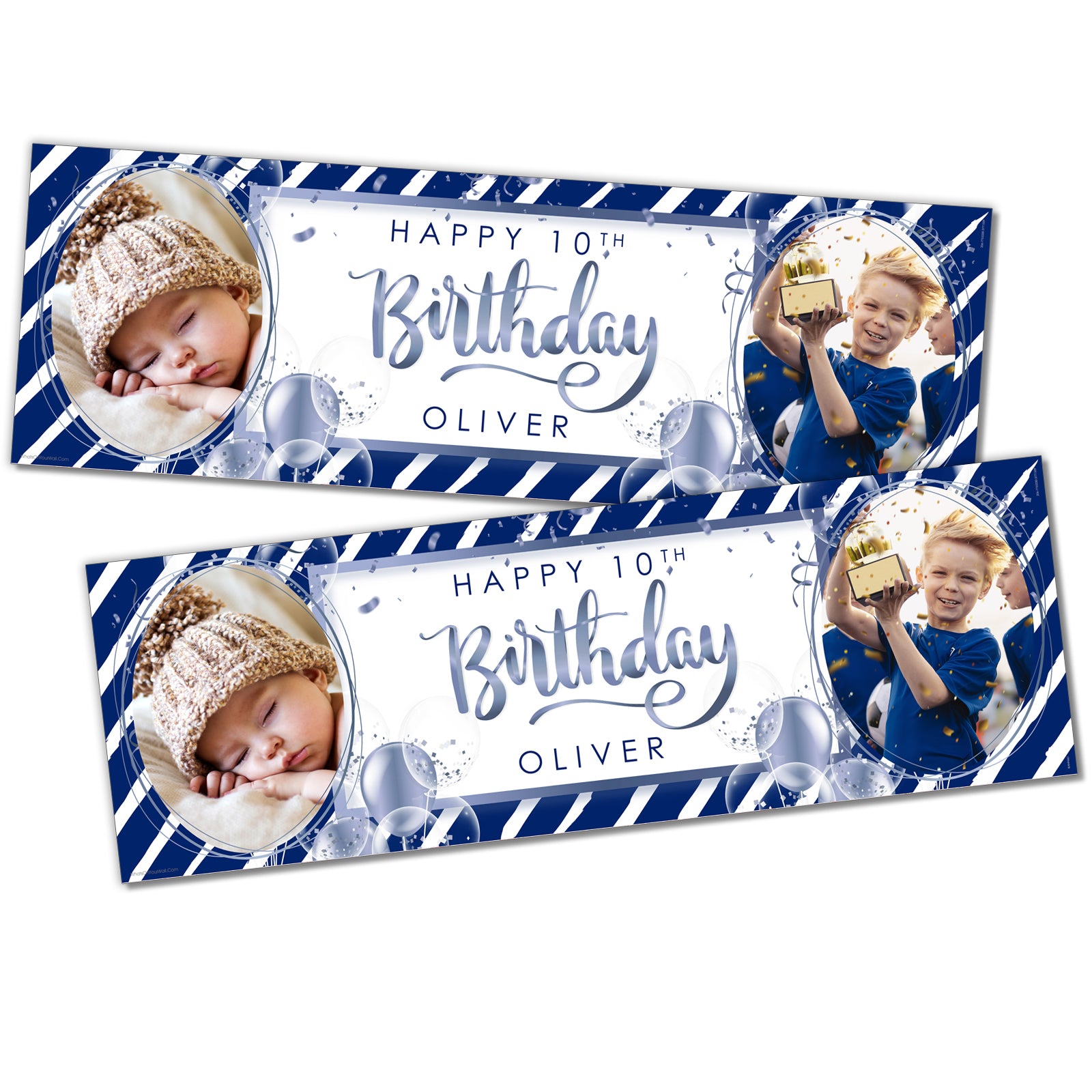 birthday personalised banner