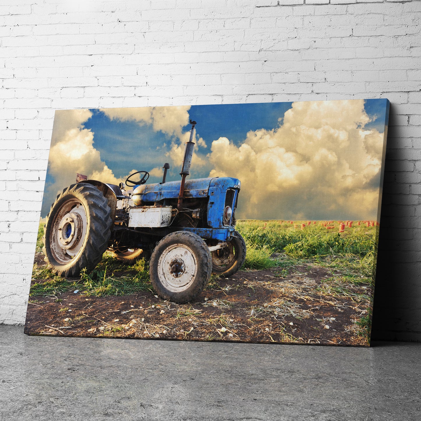 Canvas Wall Art of Vintage Tractor Canvas Prints