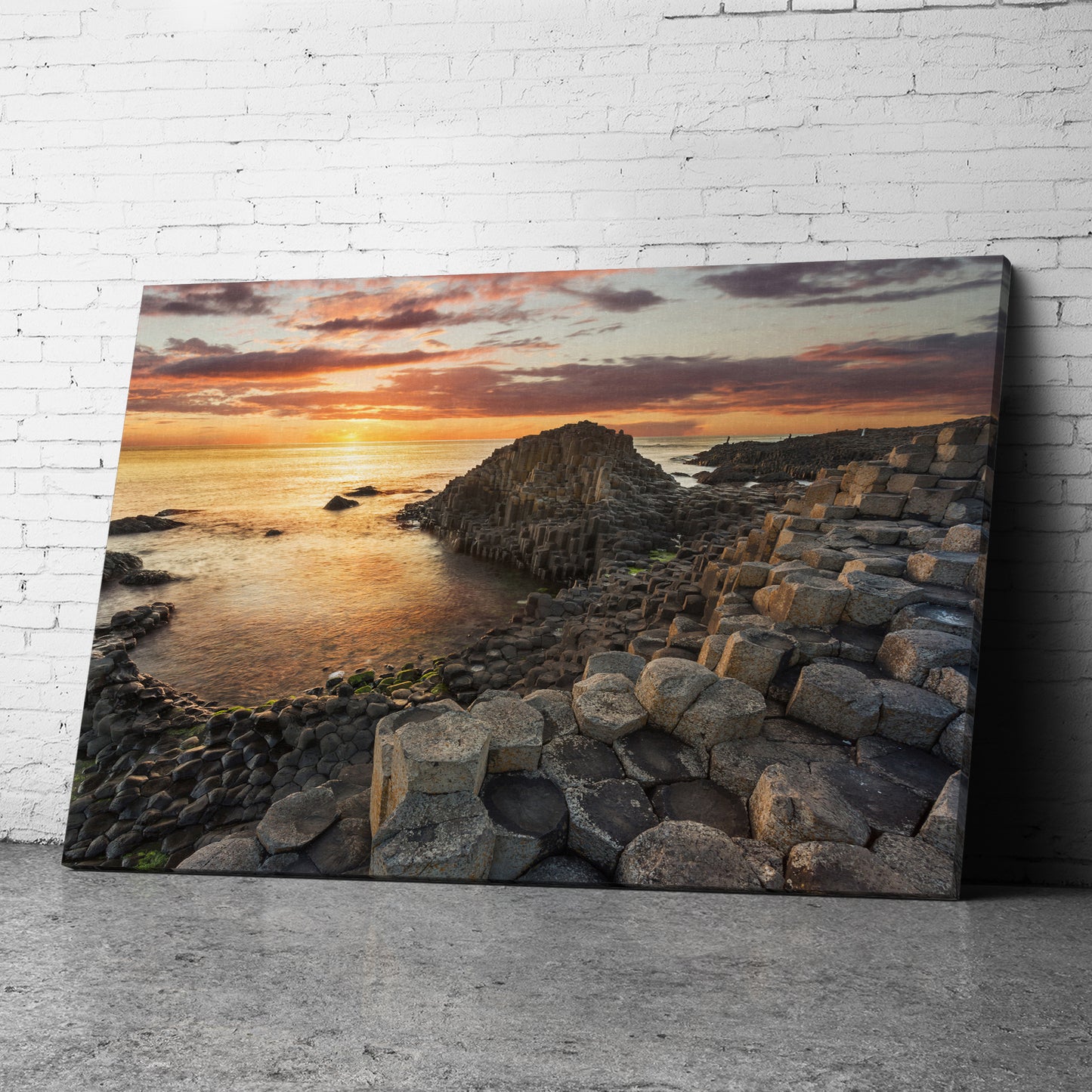 Canvas Wall Art of Giants Causeway Canvas Prints
