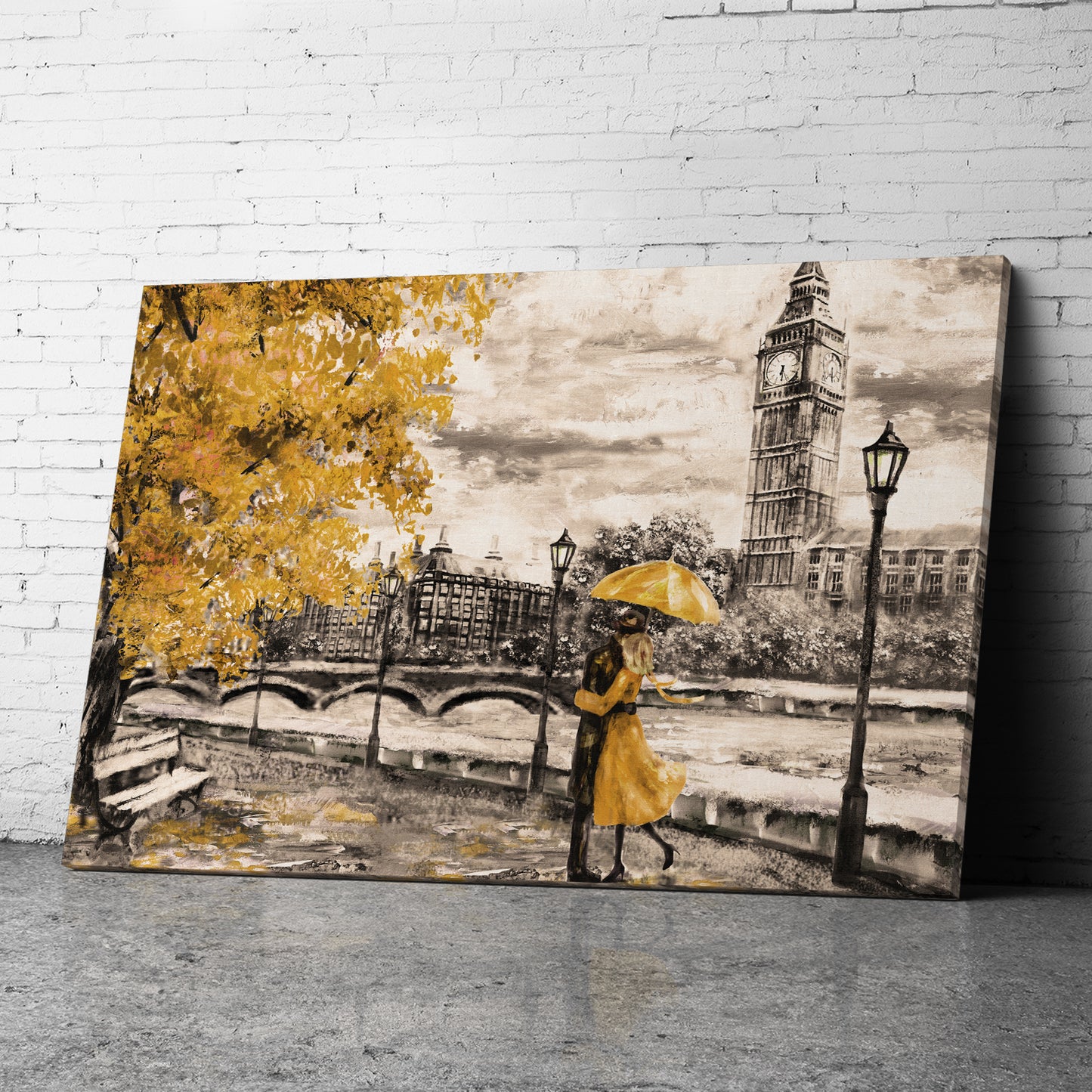 Canvas Wall Art Scenic Vintage London Canvas Prints