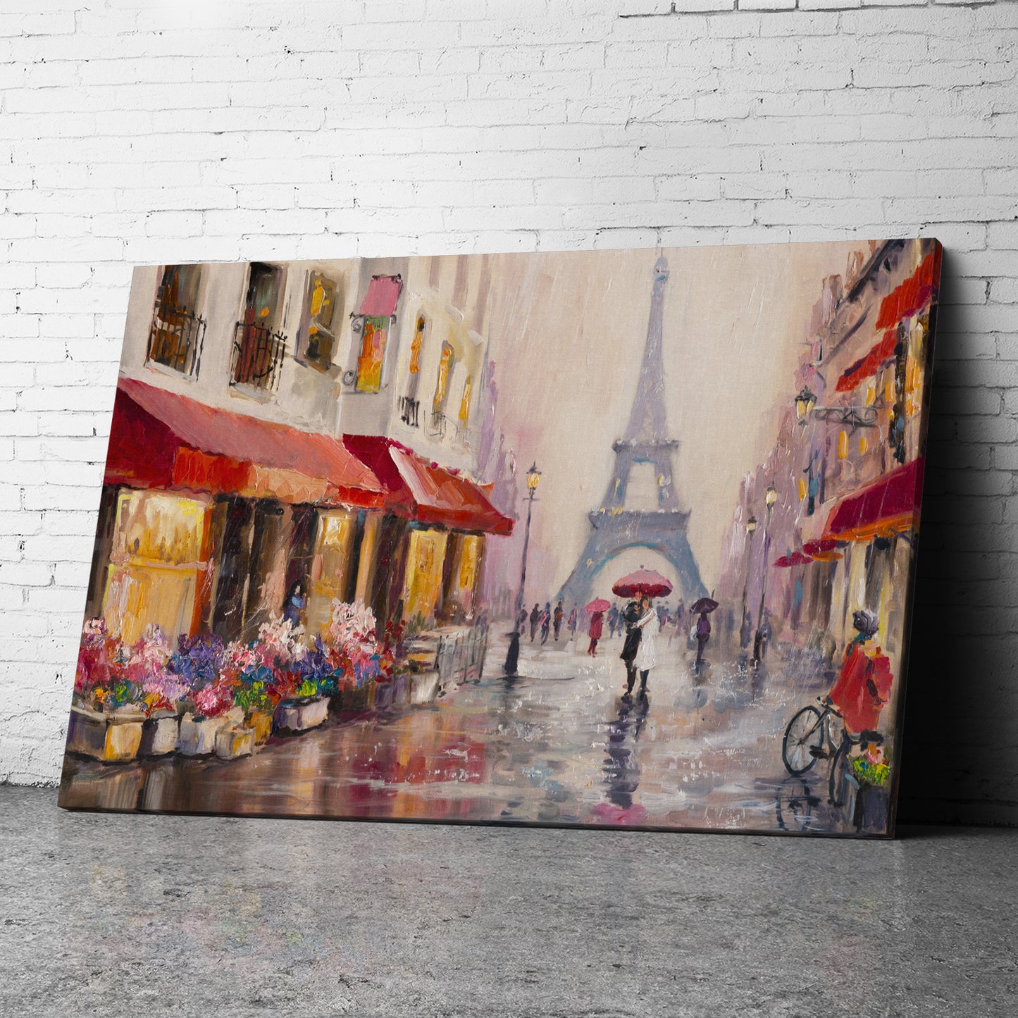 Canvas Wall Art of Vintage Paris Canvas Prints