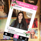 Pink Instagram Social Media Personalised Selfie Frame 1