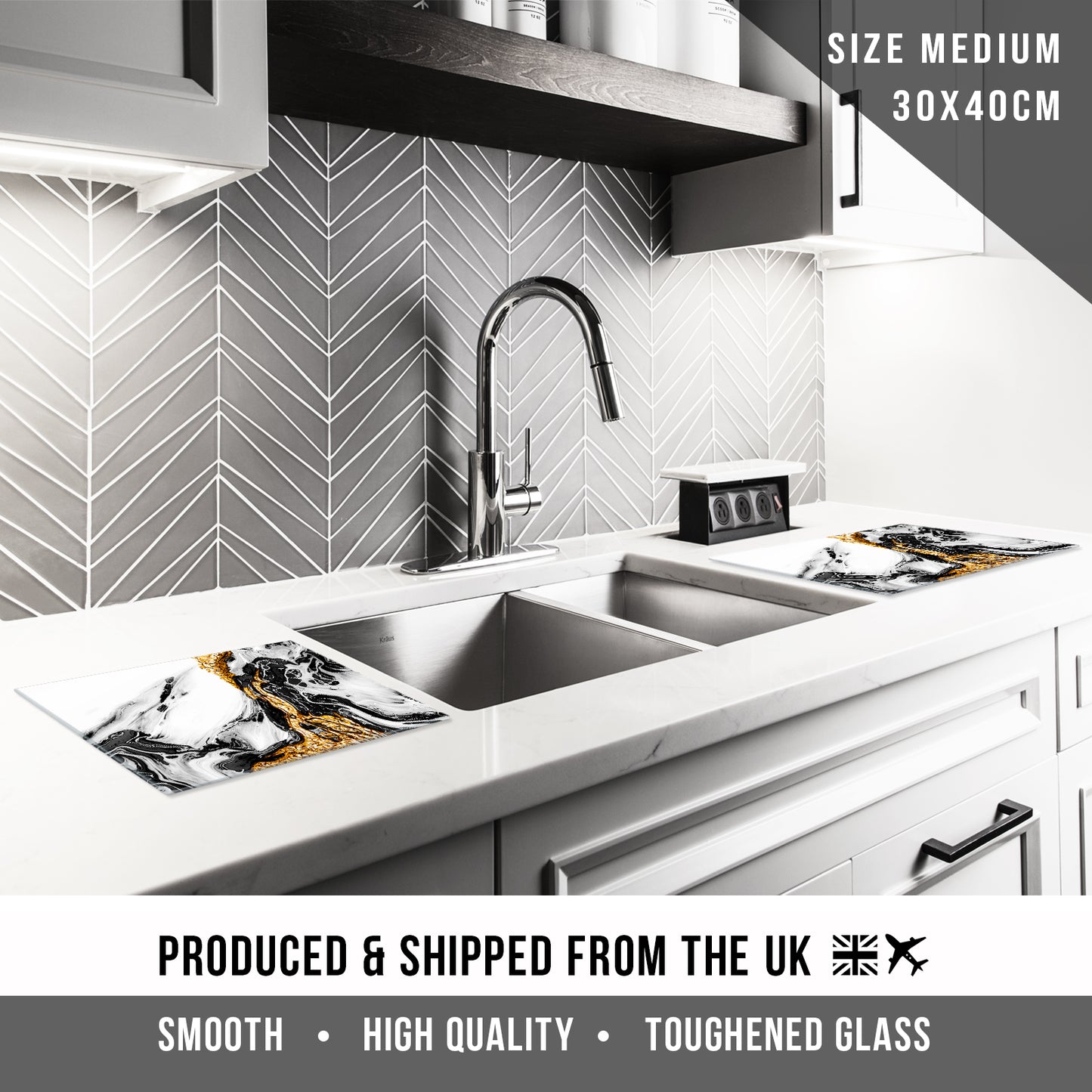 Glass Chopping Board For Kitchen