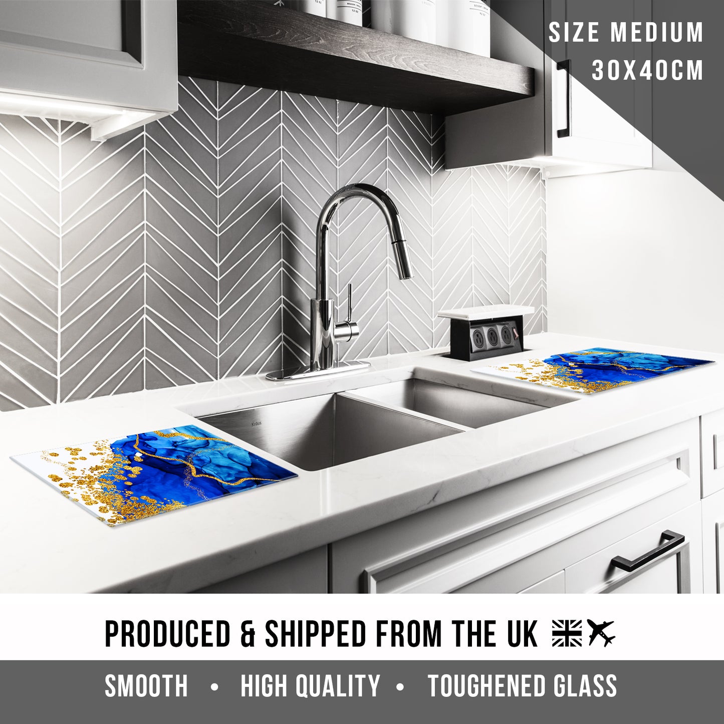 Glass Chopping Board for Kitchen