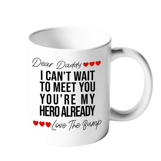 Personalised Mugs To Daddy from bump