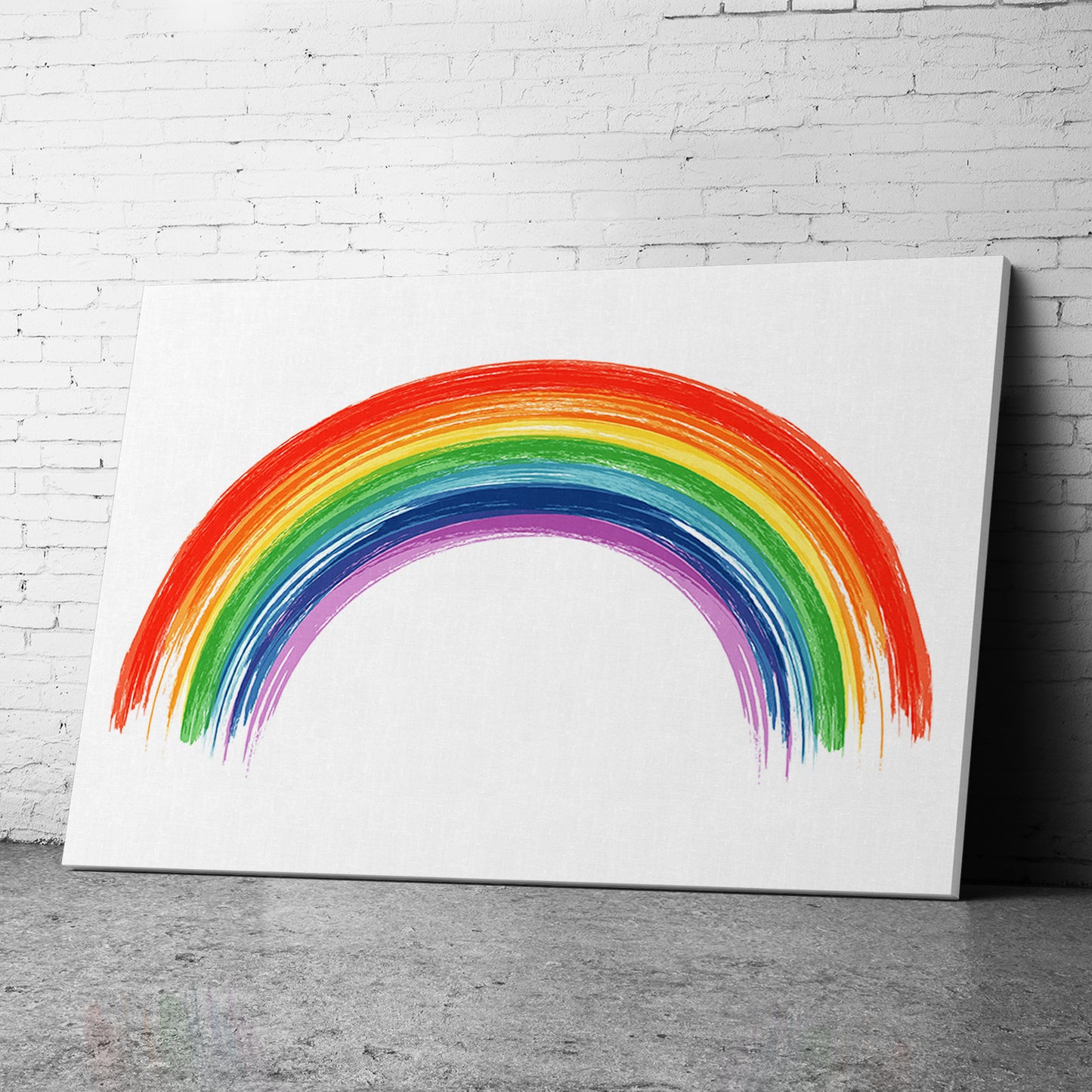 Canvas Wall Art of Colourful Rainbow Canvas Prints