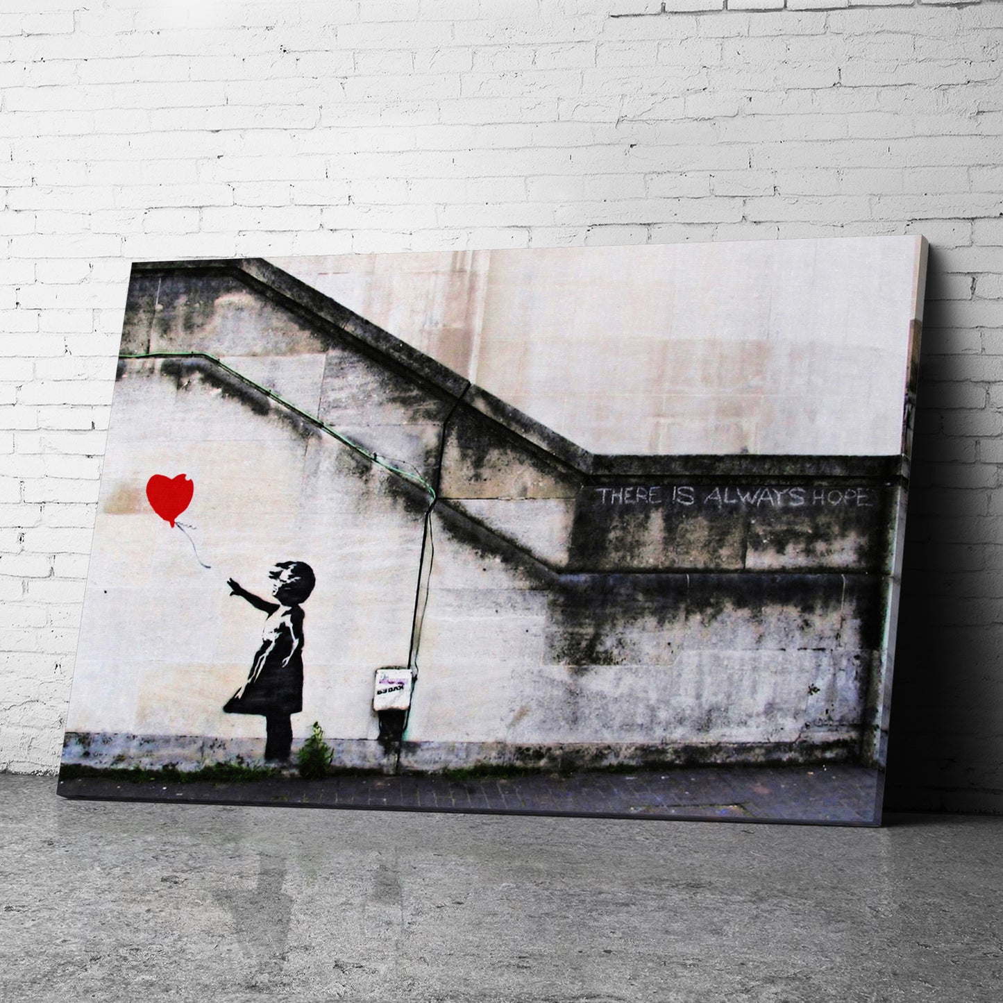 Banksy Canvas Wall Art Balloon Girl