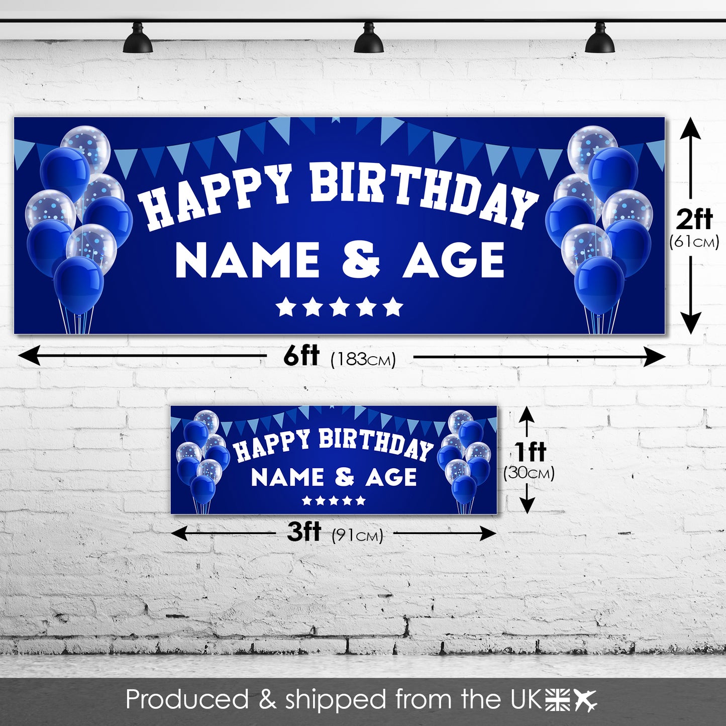Personalised Birthday Banner