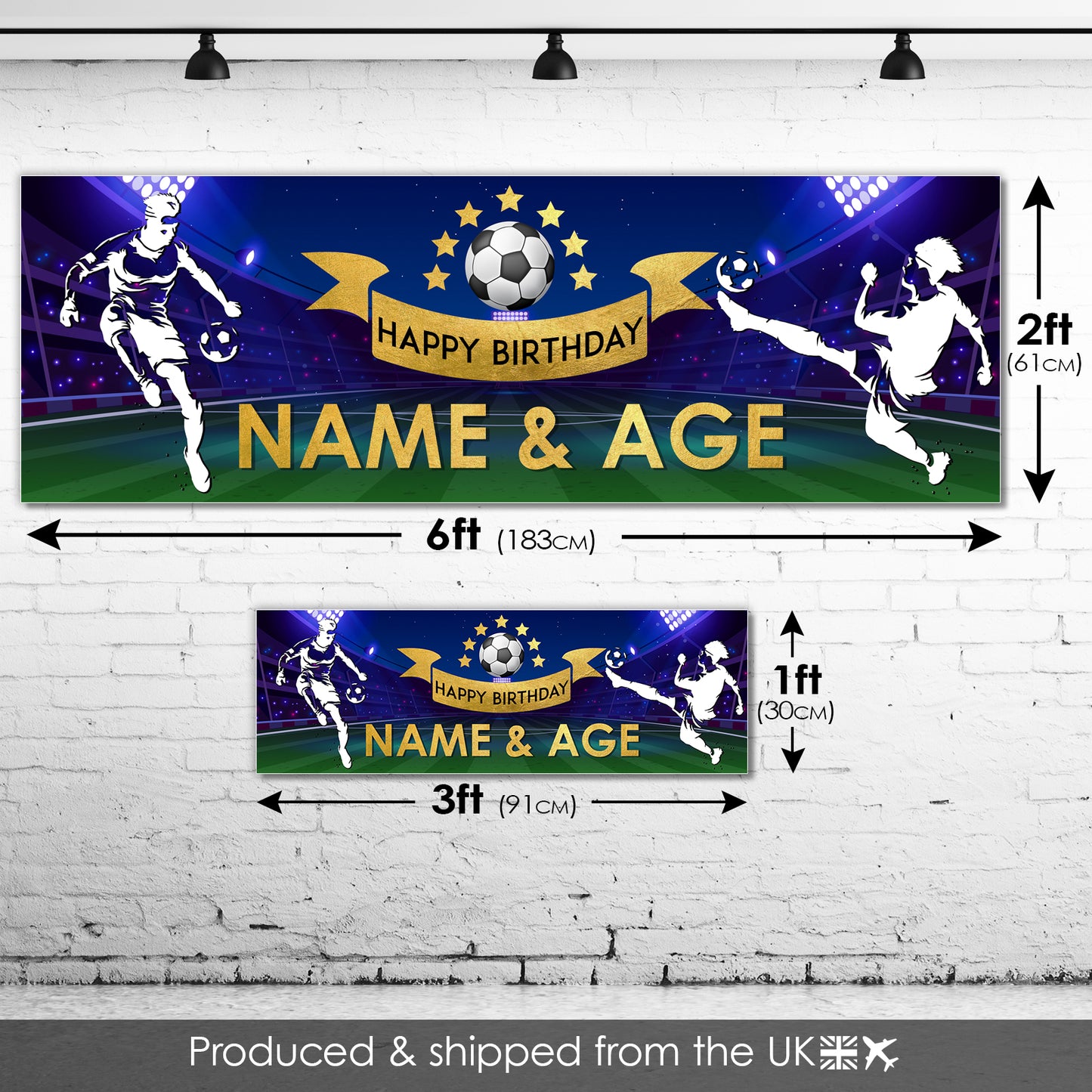 Kids Birthday Banners with Name