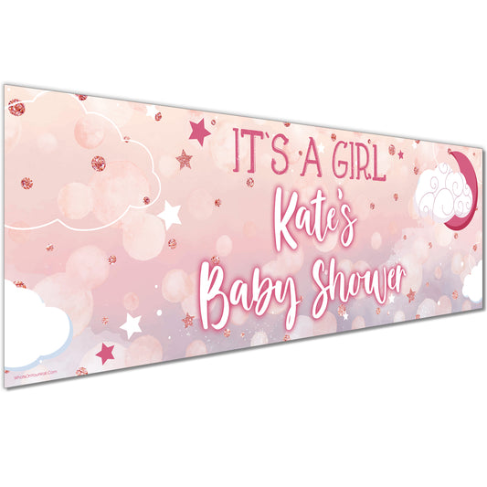 happy birthday personalised banner