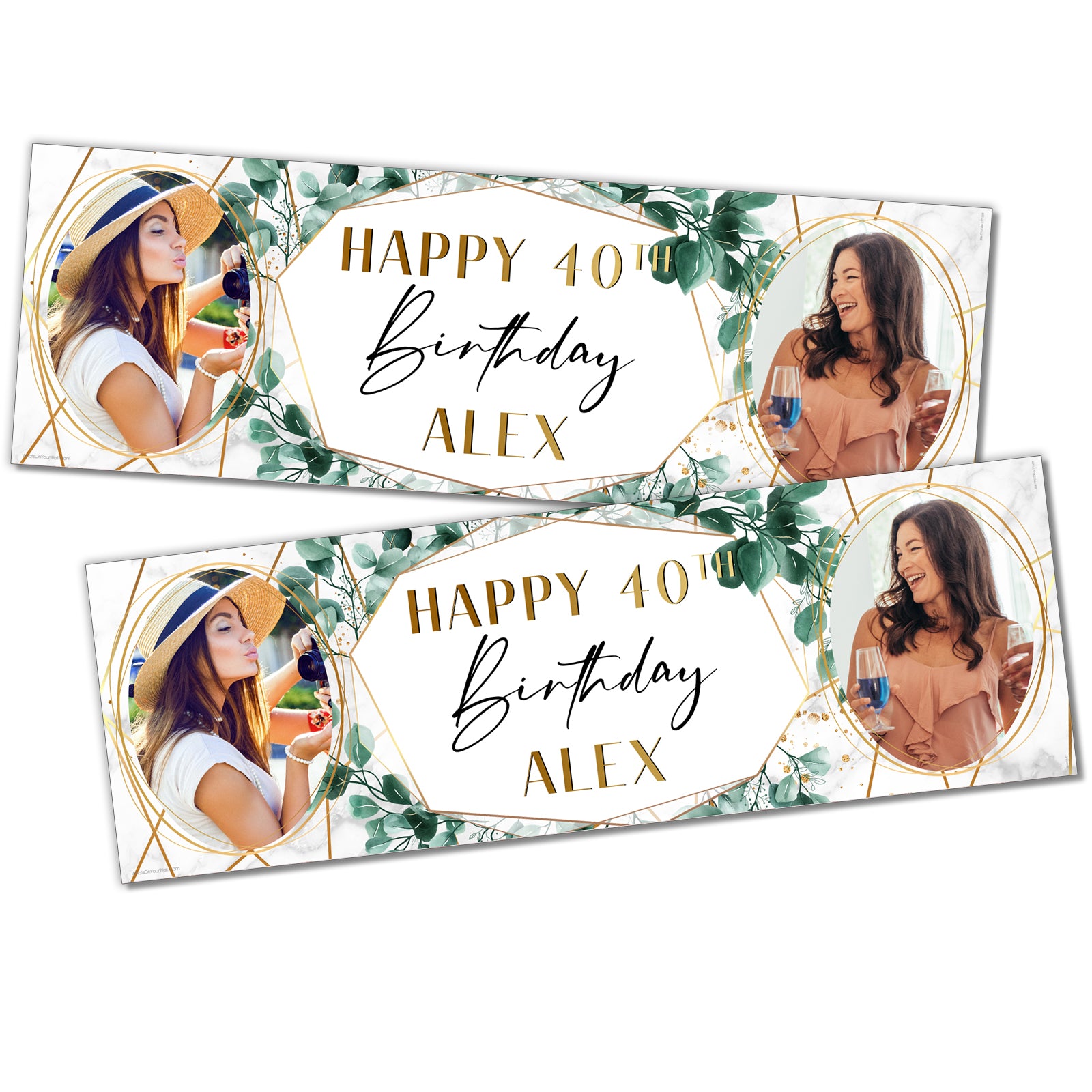 birthday banners personalised