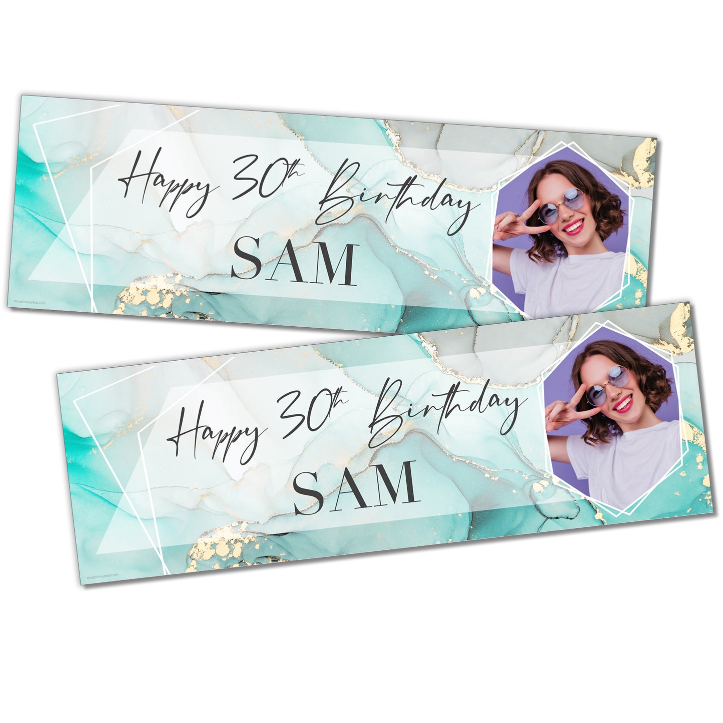 personalized birthday banner