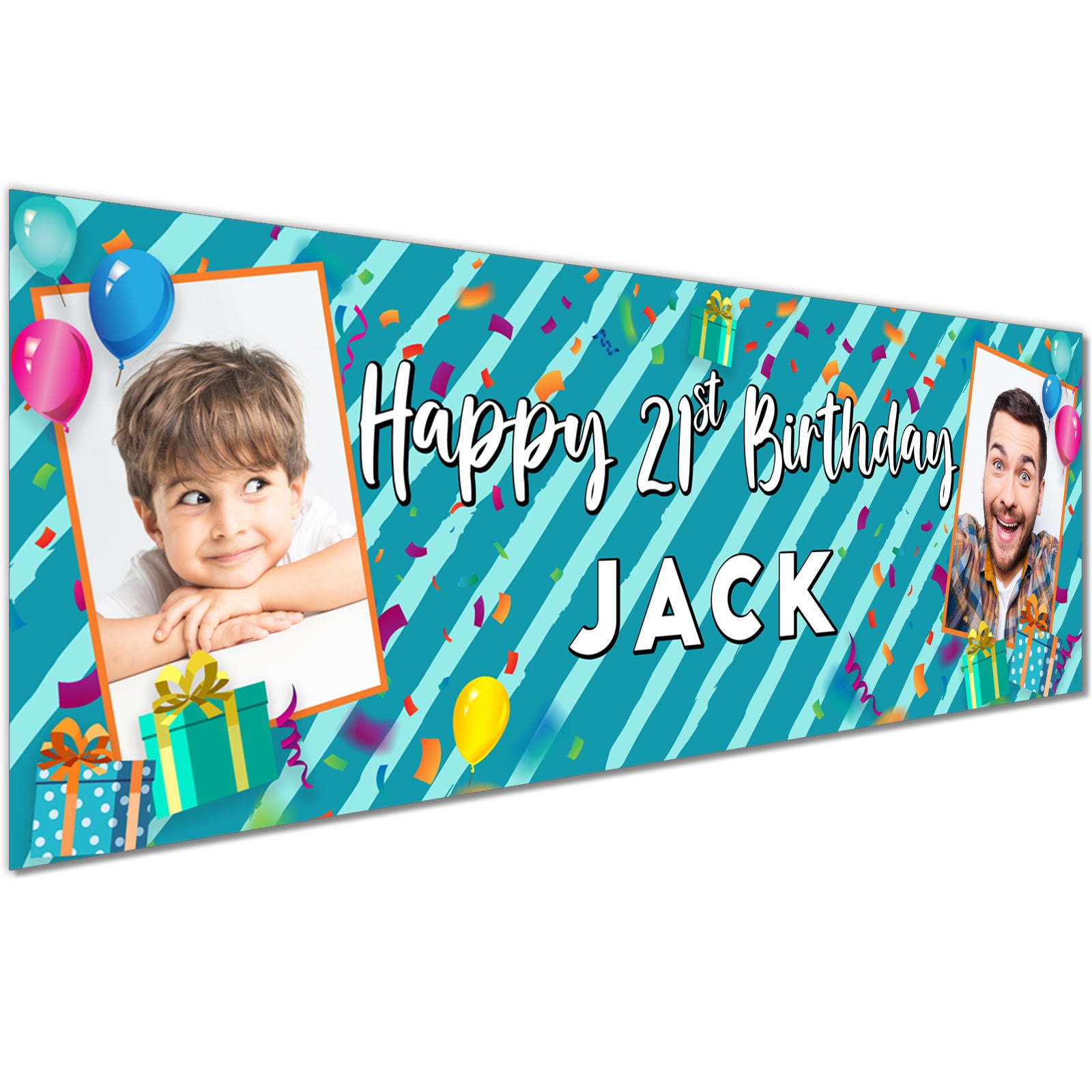 personalised happy birthday banner