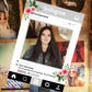 Grey Instagram Social Media Personalised Selfie Frame 2