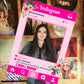 Instagram Social Media Personalised Selfie Frame  Photo Board Hot Pink