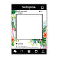 Tropical Instagram Social Media Photo Board Personalised Selfie Frame 