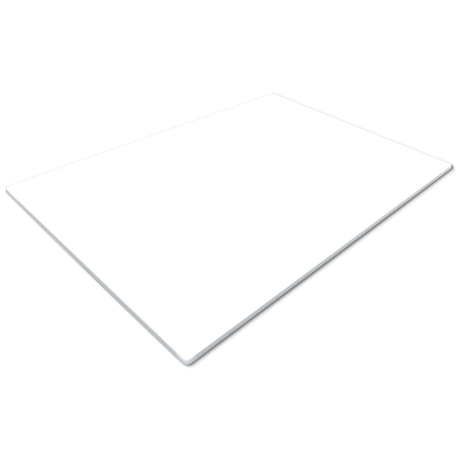 Glass Chopping Board For Kitchen in White Surface Protector