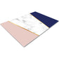 Glass Chopping Board For Kitchen Pink Gold Purple Design 2
