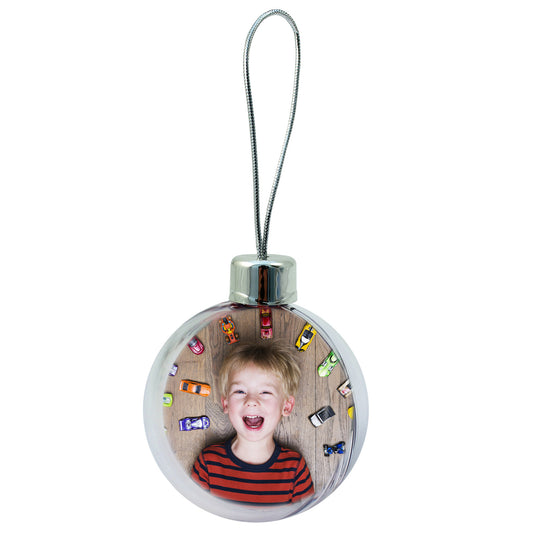 Personalised photo bauble (NEW)