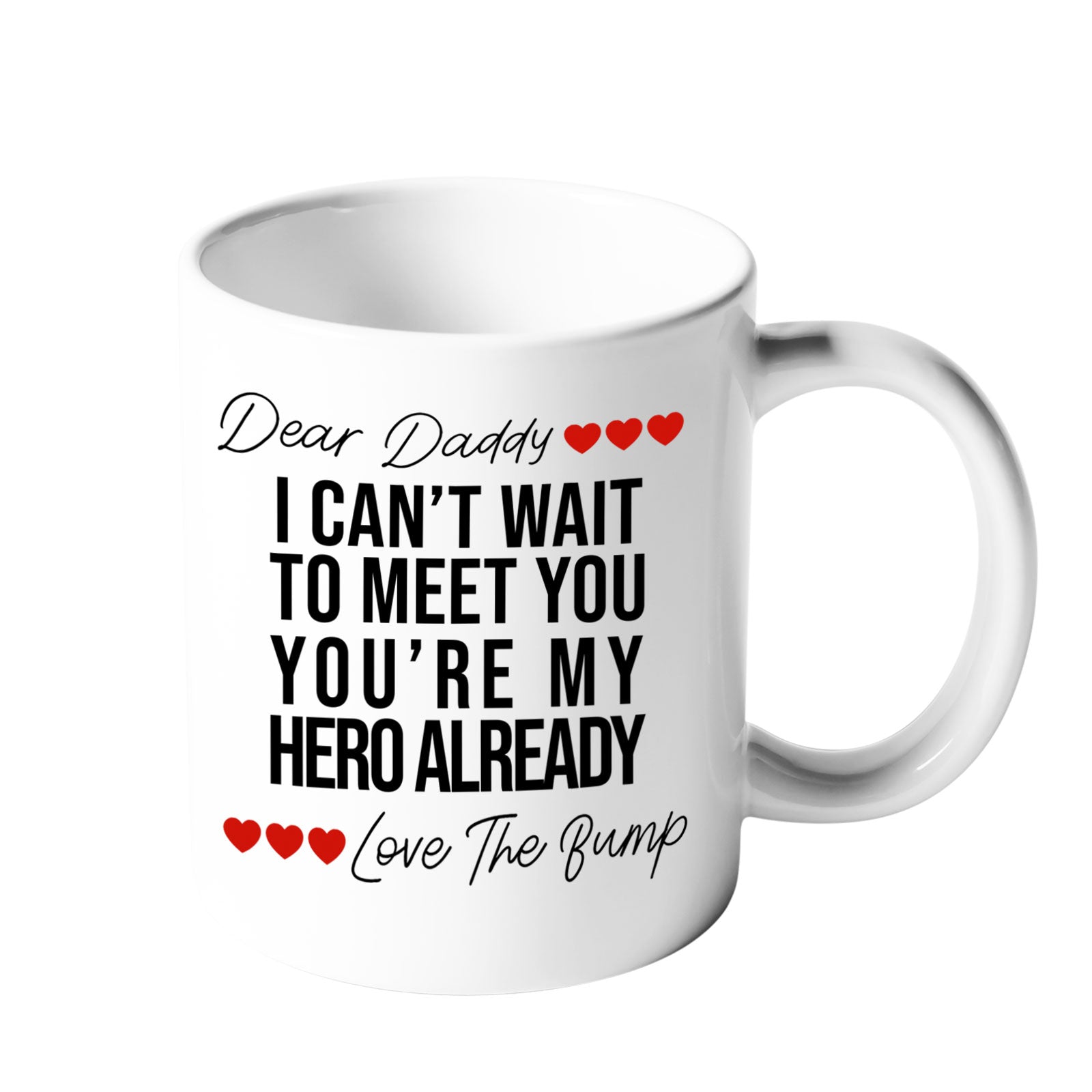 Personalised Mugs To Daddy from bump 